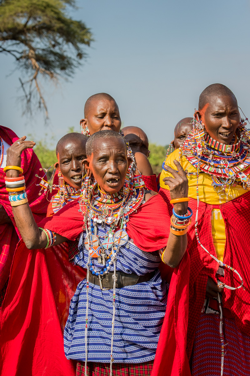 At important gatherings such as this, women sport their finest beaded adornments, which have consumed hours of their time to construct and demonstrate their dexterity, creativity, and wealth.